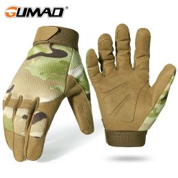 Gloves Multicam Outdoor Tactical Gloves Army Military Bicycle Airsoft Hiking Climbing Shooting Paintball Camo Sport Full Finger Glove