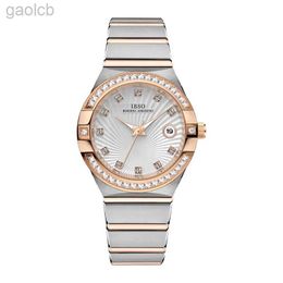 Relógios de pulso de luxo designer relógio mulher diamante ouro moda novo quartzo relógio de pulso feminino presente à prova dwaterproof água elegante senhoras relógio de pulso brilho 24319