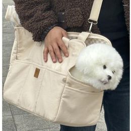 Dog Carrier 16.14X12.2X7.48 Inch Bag Pet Cat Shoulder Handbag Portable Car Seat Bed Safe Travel Dogs Chihuahua Supplies