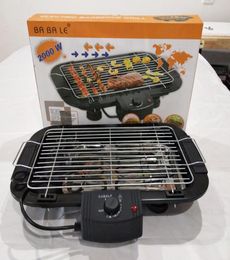 Electric Barbecues Electric Non Stick grills Household Indoor Bbq Grill Smoke4630604