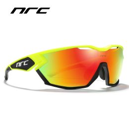 Eyewears NRC Cycling Glasses man Mountain Bike Bicycle Sports Bike Sunglasses MTB Cycling Eyewear woman UV400 with soft Bag 2022 New