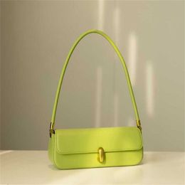 Chic Shoulder Bags Small Designer Handbags Tote Bag Spring Summer Versatile Underarm Simple One Shoulder Womens 240311