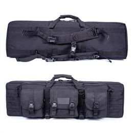 Bags Military Gear Tactical Rifle Case Gun Carry Bag Nylon Holster Shoulder Bag 93cm / 118cm / 142cm Heavy Duty Backpack