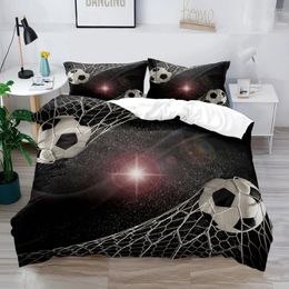 Bedding Sets Drop Single Only 1 Pillowcase For Kids Boys Duvet Cover Set Football Gift Children Teenagers N24