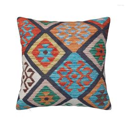 Pillow Vintage Turkish Kilim Cover Persian Tribal Bohemian Ethnic Art Velvet Nordic Pillows Decor Home