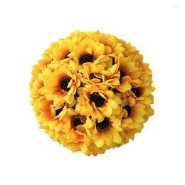 Decorative Flowers Artificial Party Accessory Wedding Decorations Car Ornament Plastic Prop Bride