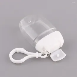 Storage Bottles Flexible Empty Bottle Flip Cap With Hook Hand Leakproof Travel