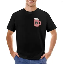 Men's Tank Tops Cozy Gaming Mug T-Shirt Customs Customizeds Anime Oversized T Shirts For Men