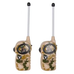 2pc/set Walkie Talkies Watches Toys Kids Walky Talky Radio Interphone Outdoor Toys Children Walking Camping Gifts 240305