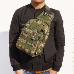 Bags Men Shoulder Bag Tactical Military Molle EDC Backpack Utility Travel Camo Hunting Camping Hiking Fishing Single Bag