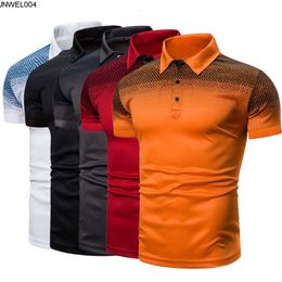 Designer Short Sleeves New Popular Fashion Mens Top Polo Shirt Light Board Advertising T-shirt {category}