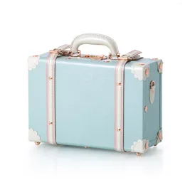 Duffel Bags COTRUNKGAE 13" Train Case Sky Blue