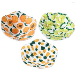 Dinnerware Sets 3 Pcs Microwave Bowl Cover Mat Coat Protective For Bowls Kitchen Supplies Polyester Cotton Pot Holders