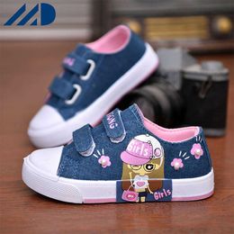 HBP Non-Brand Girl Kids School Running Sports Shoes Wholesale Fashion Casual Sneakers Skateboarding Wholesale Kids Canvas Shoes