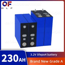 Brand New 3.2V 230AH Lifepo4 Rechargeable Battery 6000 Cycles Suitable For RV EV Solar High Quality Lithium Iron Phosphate Cells