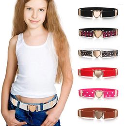 Belts Fashion Stretch Adjustable Kids Dresses Girls Waist Belt Elastic