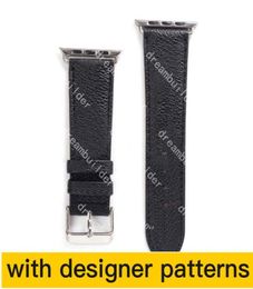 Designer Strap Watchbands Watch Band 41mm 42mm 38mm 40mm 44mm 45mm iwatch 2 3 4 5 6 7 bands Leather Straps Bracelet Fashion sdfg2815029