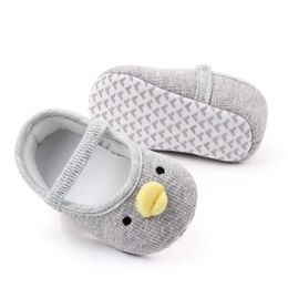 HBP Non-Brand Lovely duck cartoon cotton fabric baby walking shoes wholesale