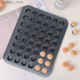 Baking Moulds Bakeware Muffin Cake Baking Pan 48-Cup NonStick Mini Round Cupcake Pan Tray Baking Mould Bakeware Cooking Accessory L240319