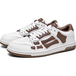 Designer Shoes Men the Pure High Internet Celebrity Bone Shoe Board Shoes Versatile Sports White Shoes 457A