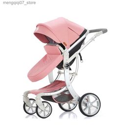 Strollers# baby stroller carrinho de bebe baby car High landscape travel folding pram baby Carriagetwo Way Newborn PramPortable stollers L240319