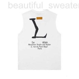 Men's T-Shirts designer tank top women vests summer fashion letter print vest men womens round neck sleeveless t-shirt sweatshirt two color FAMH