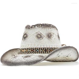 Wide Brim Hats Summer Casual Sun For Women Fashion Jazz Straw Man Beach Panama Hat Wholesale And Retail