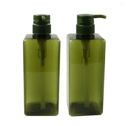 Liquid Soap Dispenser 650 ML Clear Empty Pump Bottle Pump-Bottles Hair Conditioner Foaming Dispensers Hand Push Down