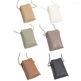 Shopping Bags Functional Vertical Crossbody Bag PU Shoulder Conveniently Carry Your Phone