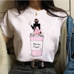 Women'S T-Shirt Womens T-Shirt Plus Size S-3Xl Designer Fashion White Letter Printed Short Sleeve Tops Loose Cause Clothes 26 Colours Dhg5E