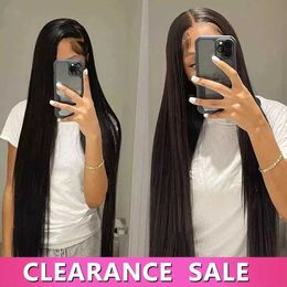 Synthetic Wigs 13x4 13x6 Hd Lace Frontal Wig 30 32 34 Inch Straight Lace Front Wig Human Hair 360 Lace Frontal Wig 5x5 Gluless Closure Wig 240328 240327