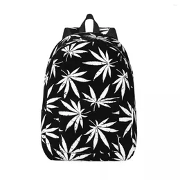 Backpack Student Bag Vintage Leaves Parent-child Lightweight Couple Laptop