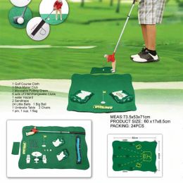 Aids Mini golf club doll set, children's games, indoor parentchild games, educational plastic toys, golf toys, learning toys