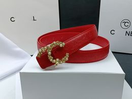 Fashion designer beltunisex belt casual letter luxurious gold buckle belt width 3.8cm with exquisite gift box