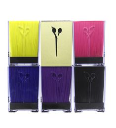 Mythus Hair Fashion Salon Professional Hairdressing Tools Box 6 Colors Highgrade Nylon Hair Scissors Clips Holder Barber Tools St4245347