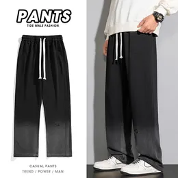 Men's Pants Casual Fashion Black Baggy Y2K Streetwear Jogger Wide Mens Korean Review Lots Of Clothing Trousers Women