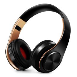 Headphone/Headset AYVVPII Lossless Player Bluetooth Headphones with Microphone Wireless Stereo Headset Music for Iphone Samsung Xiaomi mp3 Sports