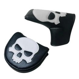 Clubs Golf Club Head Cover Protection Skull Magnetic Headcover NonSlip Guard Case