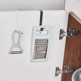 Hooks Space Aluminium Hook Bathroom Towel Rack Kitchen Cabinet Door Back Key Scarf Radiator Multi-function Single