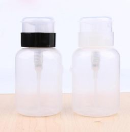 Tamax Clear Refillable empty Bottles Pump Dispenser Nail Art Polish Remover Cleaner Empty Spray Liquid Plastic Bottle nail art too8468129