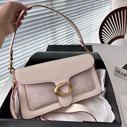 New Summer Women Designer Tabby Women High Quality Shoulder High Quality Artwork Leather Bag Temperament Handbag Fashion Classic Purse H 8594