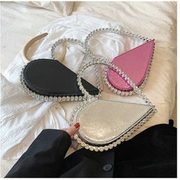 Chic Shoulder Bags New Dinner Sweet Ladies Handbag Love Ring Womens Bag Party Designer Handbags Tote 240311