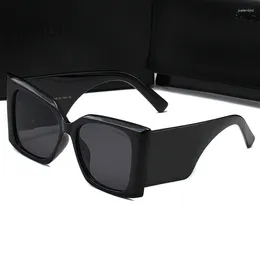 Sunglasses Y Oversized Cat Eye Women 2024 Designer Fashion Square Sun Glasses For Female Trend Big Frame Sungla