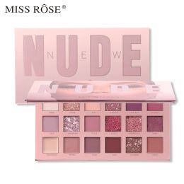 Shadow Miss Rose 18 Colors Eyeshadow Palette For Makeup With Matte And Shimmer Finish High Cost Performance And Excellent Quality