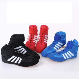 Shoes Wrestling Shoe Fighting Boxing Shoes Rubber Outsole Breathable For Men WOmen Child