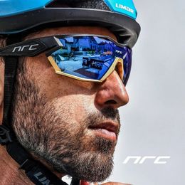 NRC P-Ride Pochromic Cycling Glasses man Mountain Bike Bicycle Sport Cycling Sunglasses MTB Cycling Eyewear woman 240307