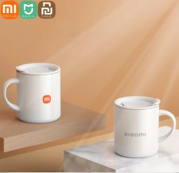 Control Xiaomi Mijia Mug ml version with cover stainless steel 316 stainless steel dustproof direct drinking cover simple shape cup