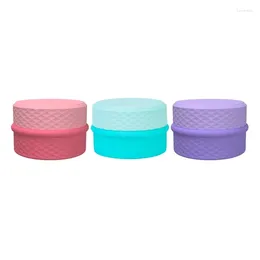 Storage Bottles Silicone Box Cosmetic Lotion Compartment