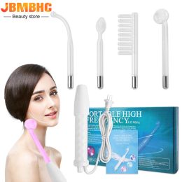 Devices High Frequency Beauty Skin Care Facial Spa Salon Acne Cosmetic Instrument Massage Relaxation Ozone Electrotherapy Comb Face Care