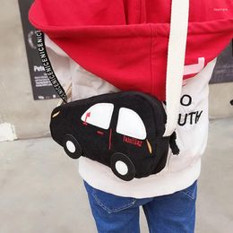 Bag 2024 Women Mini Messenger Crossbody Cartoon Car Shape Coin Purse Fashion Shoulder